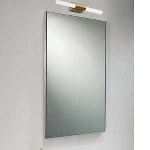 JS-GL-5600-AB - ANTIQUE BRASS METAL & ACRYLIC Led Mirror Lights