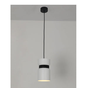 JS-GL-5626-1 - Black & White Metal Modern Hanging Light