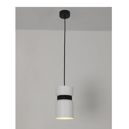 JS-GL-5626-1 - Black & White Metal Modern Hanging Light