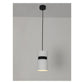 JS-GL-5626-1 - Black & White Metal Modern Hanging Light
