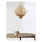 JS-GL-600MM-H - French Gold Metal Hanging Light