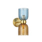 JS-GL-60821-2 - Antique Brass Metal & Glass Modern Wall Light