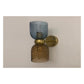 JS-GL-60821-2 - Antique Brass Metal & Glass Modern Wall Light