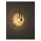 JS-GL-6084 - Antique Brass Metal & Crystal Glass & Acrylic Crystal Wall Light