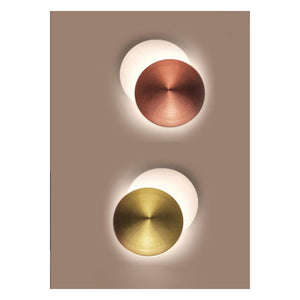 JS-GL-6099-1 BR, COP - ANTIQUE BRASS / COPPER & WHITE METAL Modern Wall Light