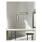 JS-GL-6127-2 (Rotatable) - Antique Brass Metal & Acrylic Brass Hanging Light