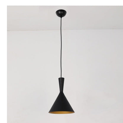 JS-GL-6145-1 - Black & Gold Metal Modern Hanging Light