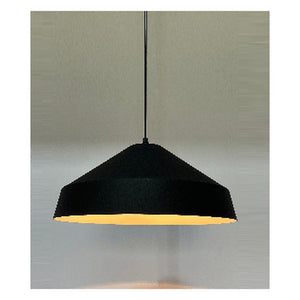 JS-GL-6300-H - BLACK & GOLD Metal Hanging Light