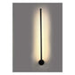 JS-GL-6503-600BK - BLACK METAL & ACRYLIC Led Wall Light
