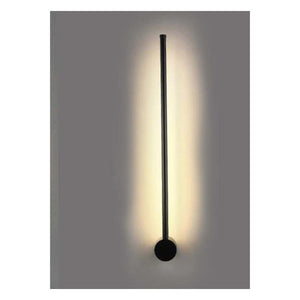 JS-GL-6503-600BK - BLACK METAL & ACRYLIC Led Wall Light