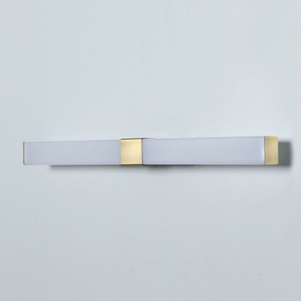 JS-GL-6509-450AB - ANTIQUE BRASS METAL & ACRYLIC Led Mirror Lights