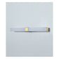 JS-GL-6509-450AB - ANTIQUE BRASS METAL & ACRYLIC Led Mirror Lights