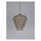 JS-GL-65964 - Brass Gold & Black Metal Hanging Light