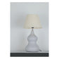 JS-GL-6650-1 - Ceramic Metal & Fabric Shade Modern Table Lamp