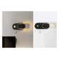 JS-GL-6797-W - Black & Antique Brass Metal & Silicon Modern Wall Light