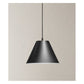 JS-GL-6980-1BK - BLACK & WHITE Metal Hanging Light