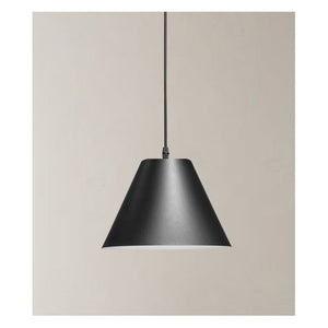 JS-GL-6980-1BK - BLACK & WHITE Metal Hanging Light