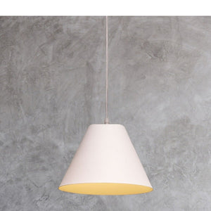 JS-GL-6980-1WH - WHITE Metal Hanging Light