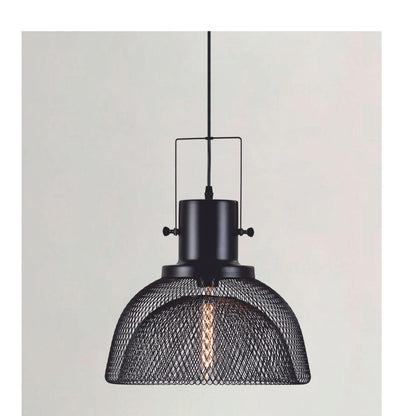 JS-GL-7012-350 - Black Metal Hanging Light