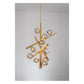 JS-GL-7235-HL - Gold Metal & Glass Luxury Chandelier