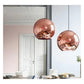 JS-GL-7331- 250 - COPPER Glass Hanging Light