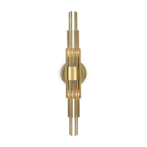 JS-GL-7514-2 - ANTIQUE BRASS METAL Led Wall Light