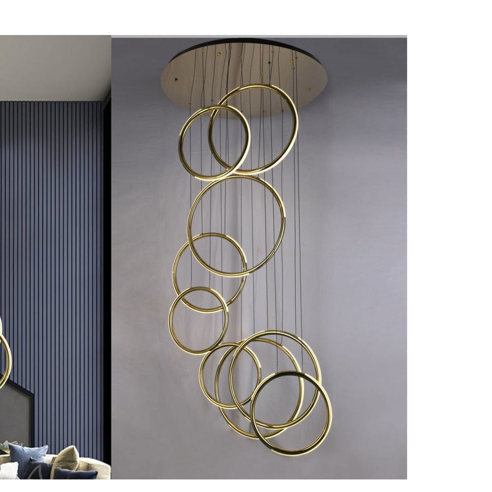 JS-GL-7690-9 - Double Height Chandelier