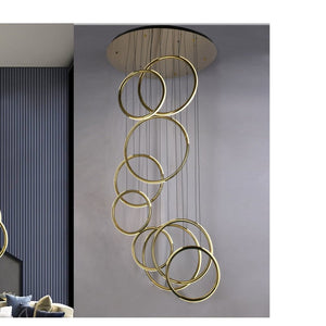 JS-GL-7690-9 - Double Height Chandelier