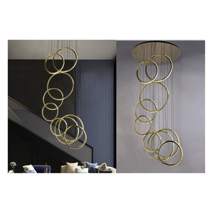 JS-GL-7690-9 - Double Height Chandelier