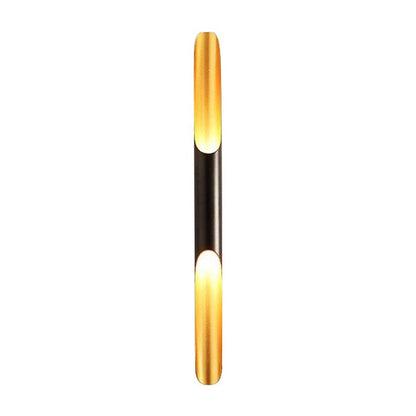 JS-GL-7961-W - Black & Gold Metal Modern Wall Light