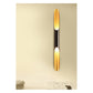 JS-GL-7961-W - Black & Gold Metal Modern Wall Light