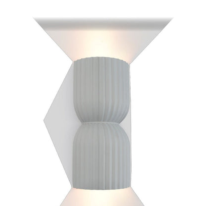 JS-GL-79B146-2GR - Grey Ceramic Modern Wall Light