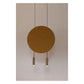 JS-GL-8004-2 - Antique Brass Metal & Acoustic Modern Hanging Light