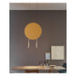 JS-GL-8004-2 - Antique Brass Metal & Acoustic Modern Hanging Light