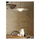 JS-GL-8009-1 - White Metal & Acrylic Led Hanging Light
