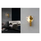 JS-GL-8011-W - Antique Brass Metal Modern Wall Light