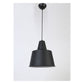 JS-GL-8049-1GY - GREY & ANTIQUE COPPER & WHITE Metal Hanging Light