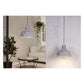 JS-GL-8084-S - Grey & White Metal Hanging Light