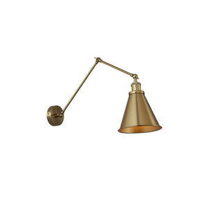JS-GL-8128-AB - ANTIQUE BRASS Metal Hanging Light