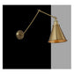 JS-GL-8128-AB - ANTIQUE BRASS Metal Hanging Light