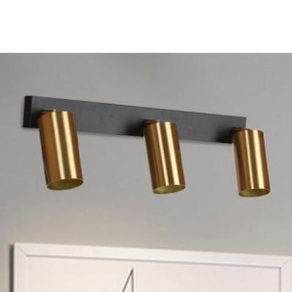 JS-GL-8202-3W - BLACK & ANTIQUE BRASS METAL Led Picture Lights