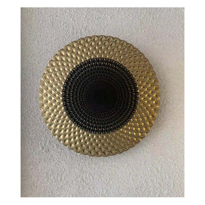 JS-GL-8212-270-GD - BLACK & GOLD METAL Artistic Wall Light