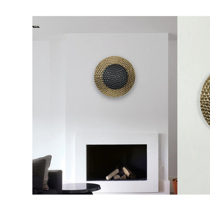 JS-GL-8213-250,300 BK-GD - Black & Gold Metal Modern Wall Light