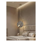 JS-GL-82716-SM - Antique Brass Metal & Smoke Glass & Acrylic Glass Hanging Light