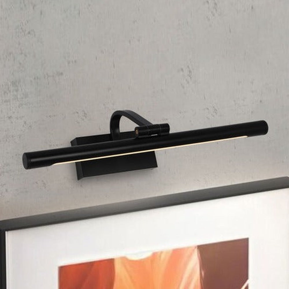 JS-GL-8352-S BK - Black Metal & Acrylic Led Picture Lights