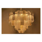 JS-GL-87309-620 - French Gold Metal & Glass Crystal Chandelier