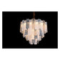 JS-GL-87309-620 - French Gold Metal & Glass Crystal Chandelier