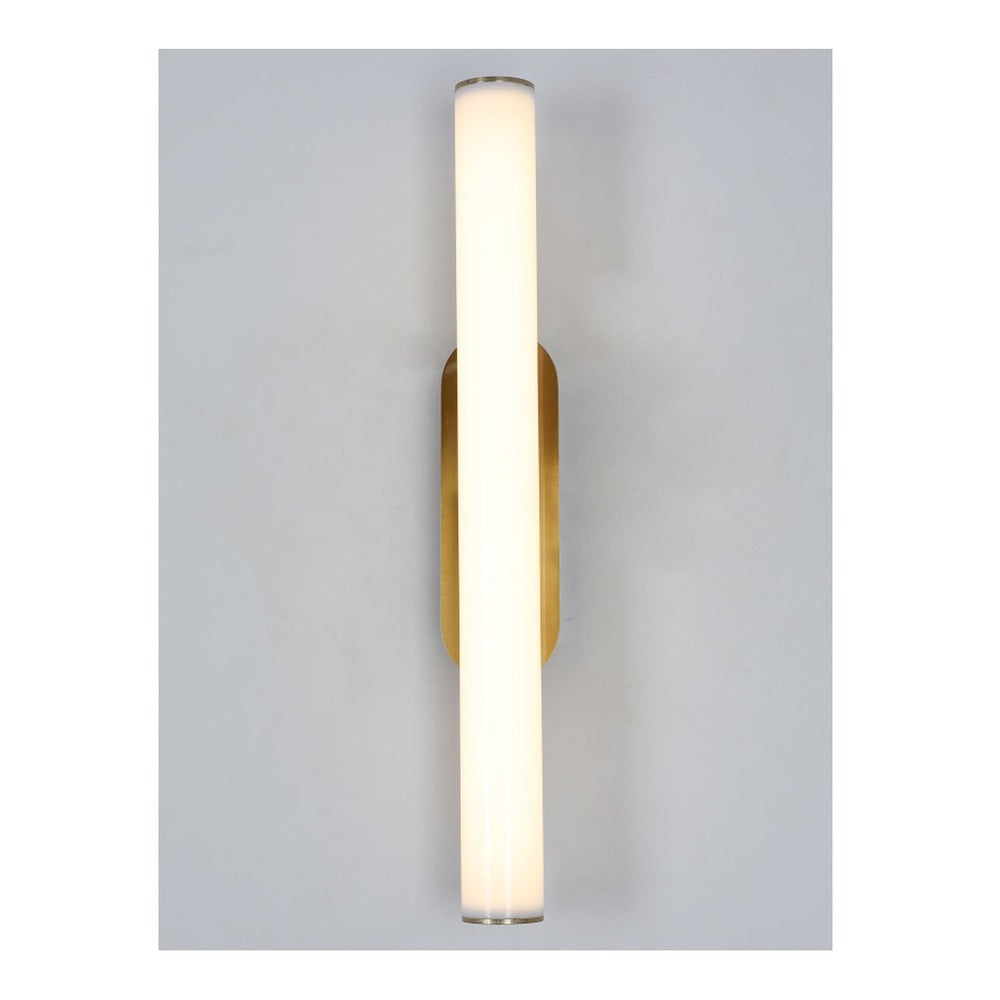 JS-GL-8829-400MM,600MM - Antique Brass Meal & Acrylic Led Mirror Lights
