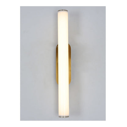 JS-GL-8829-400MM,600MM - Antique Brass Meal & Acrylic Led Mirror Lights