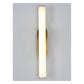 JS-GL-8829-400MM,600MM - Antique Brass Meal & Acrylic Led Mirror Lights